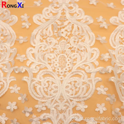 China New Design Embroidery Fabric Anglaise With High Quality Factory